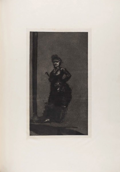 On the Street, from A Life, 1884, Max Klinger (German, 1857-1920), printed by Otto Felsing (German,