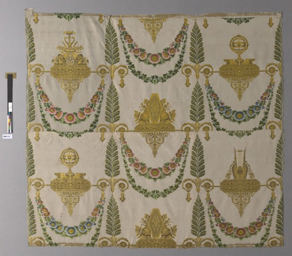 Panel Formerly Part of the Wall Covering in the Deuxième Salon des Grands Appartements of the