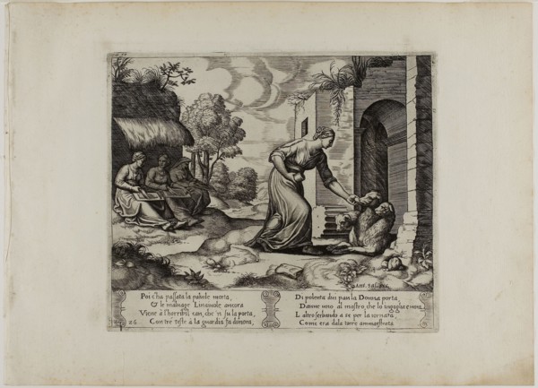 Psyche Enters the Underworld, 1530/40, Master of the Die (Italian, active c. 1530-1560), after