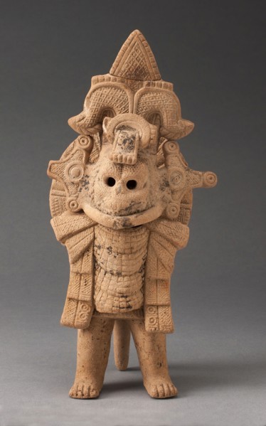 Figure of a Standing Warrior, A.D. 600/900, Nopiloa, South-central Veracruz, Mexico, Veracruz