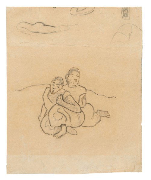 Seated Tahitian Women (related to the painting Nafea faa ipoipo [When Will You Marry?]) and Other