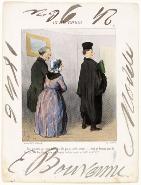 Isn’t it marvellous to have a son who is a lawyer… what an honour for the family… Adolph, I want