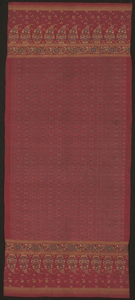 Shoulder Cloth (selendang limar), End of the 19th century, Indonesia, South Sumatra, Palembang