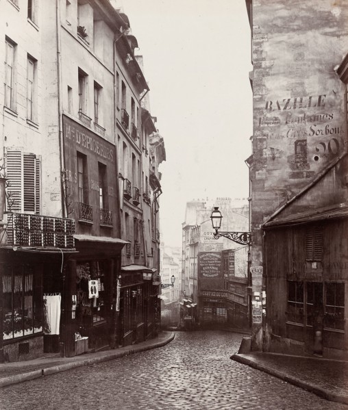 Rue de la Montagne-Sainte-Geneviève near the Intersection of Rue LaPlace (Rue de la
