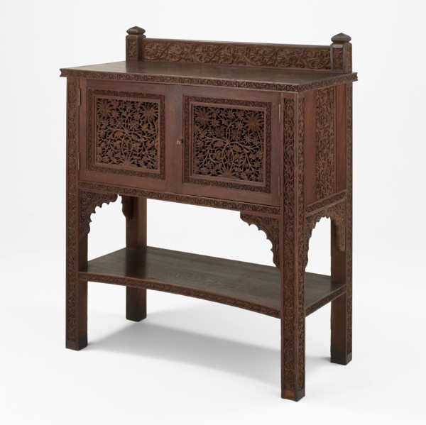 Server, c. 1880/90, Designed by Lockwood de Forest, American, 1850–1932, Designed and assembled in