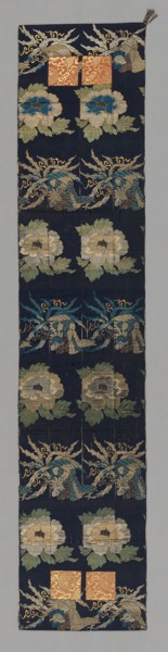 Ôhi (Stole), late Edo period (1789–1868), 1800/68, Japan, Heri, jô: silk and
