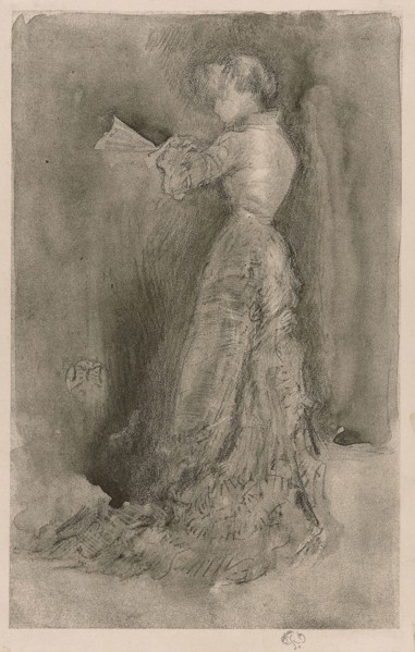 The Toilet, 1878, James McNeill Whistler, American, 1834-1903, United States, Lithotint with