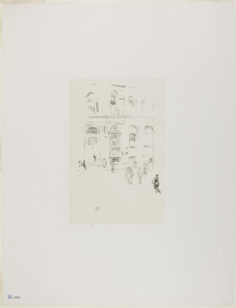 Victoria Club, 1879, published 1887, James McNeill Whistler, American, 1834-1903, United States,