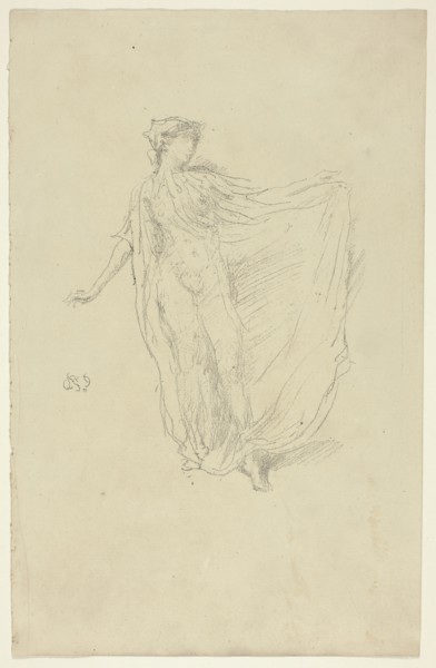 The Dancing Girl, 1889, James McNeill Whistler, American, 1834-1903, United States, Transfer