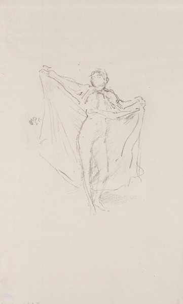 La Danseuse: A Study of the Nude, probably 1891, James McNeill Whistler, American, 1834-1903,