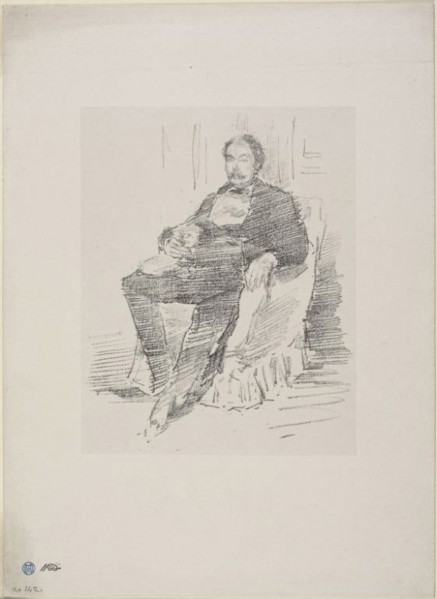 Portrait of Dr. Whistler, No. 2, 1894, James McNeill Whistler, American, 1834-1903, United States,