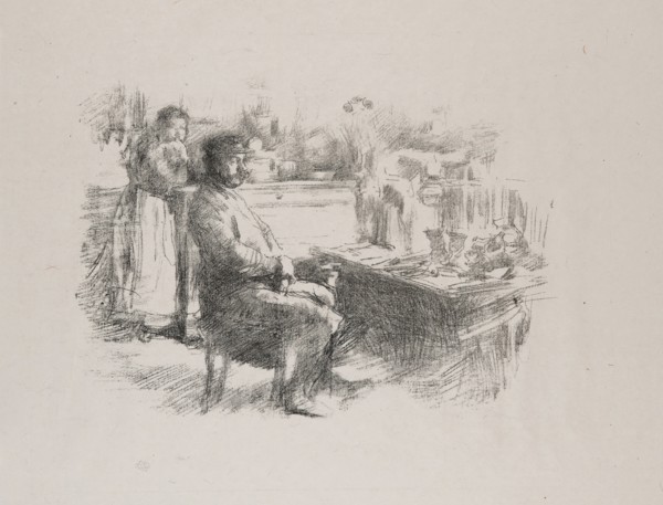 The Shoemaker, 1896, James McNeill Whistler, American, 1834-1903, United States, Transfer