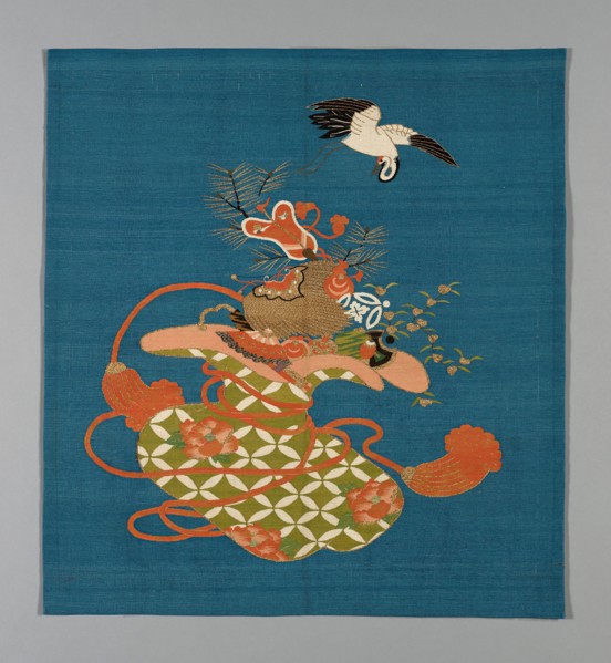 Fukusa (Gift Cover), late Edo period (1789–1868)/ Meiji period (1868–1912), 19th century, Japan,