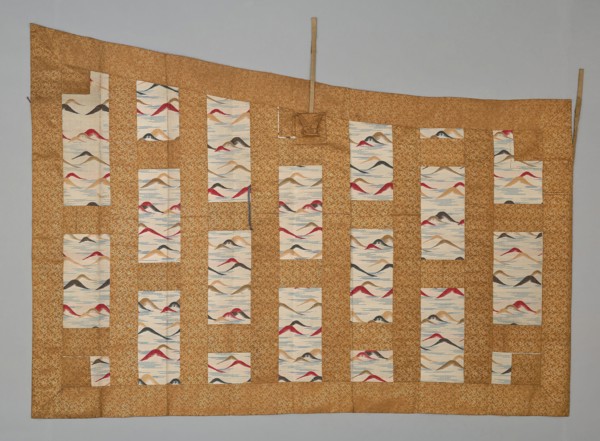 Kesa, Meiji period (1868–1912), 1868/1900, Japan, Heri, shiten, niten: silk and