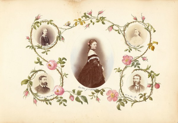The Madame B Album, 1870s, Marie-Blanche-Hennelle Fournier, French, 1831–1906, France, Hand-colored