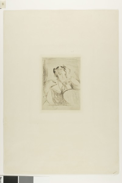 Portrait of a Young Woman (The American Girl), 1894, Edvard Munch (Norwegian, 1863-1944), printed