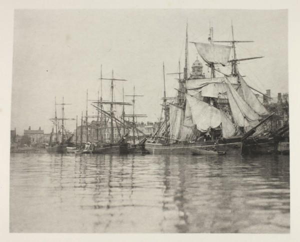 Great Yarmouth Harbour, 1887, Peter Henry Emerson, English, born Cuba, 1856–1936, England,