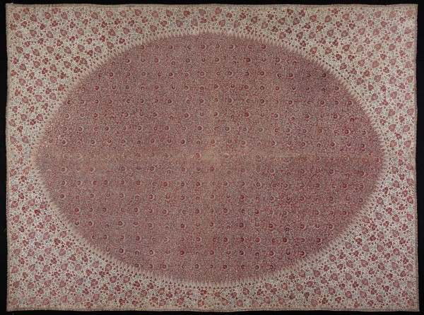 Ceremonial Skirt Cloth (dodot), 17th century, India, Coromandel Coast, India, Two panels joined: