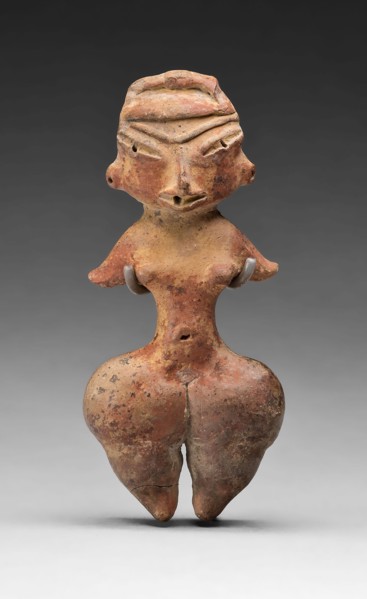 Female Figurine, 500/400 B.C., Tlatilco, Tlatilco, Valley of Mexico, Mexico, Tlatilco, Ceramic and