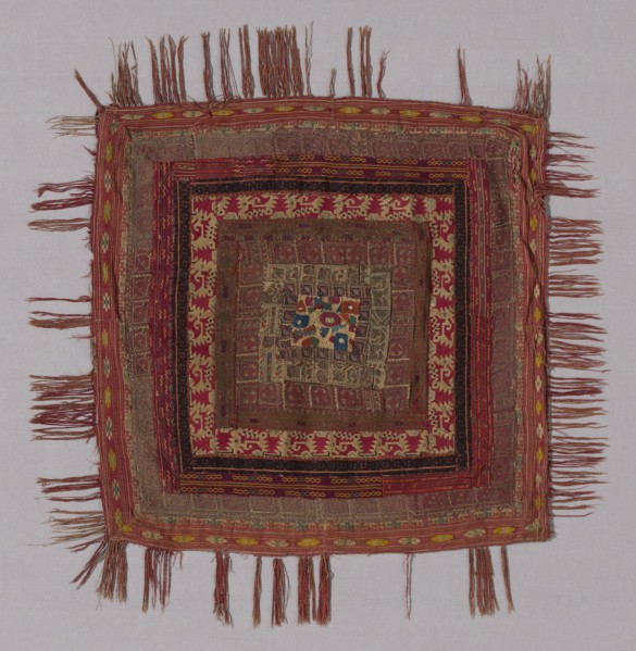 Pillow Cover, 1850/99, Possibly Rhodes (Dodecanese Islands) or mainland Greece, Greece, Wool,