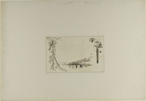 Title Page, from Cahier de six eaux-fortes, vues de Hollande, 1862, Johan Barthold Jongkind, Dutch,