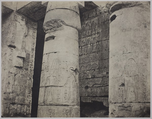 Medinet Habu, Mortuary Temple of Ramses III, Left Wall (Médinet-Habou, Temple funéraire de Ramsès