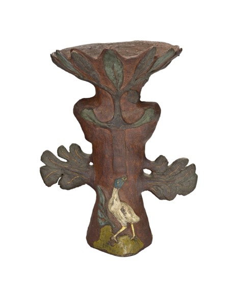 Vase in the Form of a Tropical Plant with Bird and Deity, 1887/88, Paul Gauguin, French, 1848–1903,