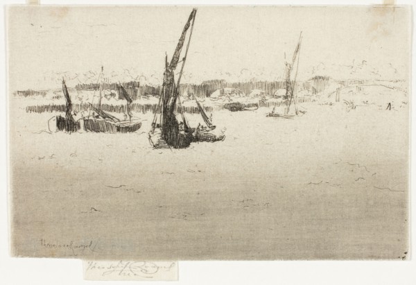 Railway Bridge, Chelsea, 1888–89, Theodore Roussel, French, worked in England, 1847-1926, England,