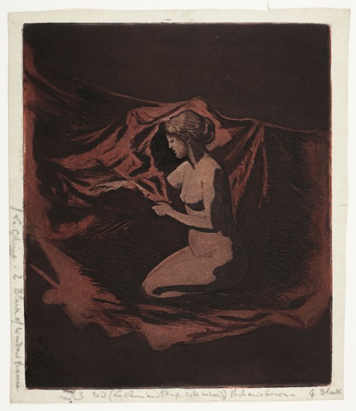 Embers Glow, 1890–97, Theodore Roussel, French, worked in England, 1847-1926, England, Color
