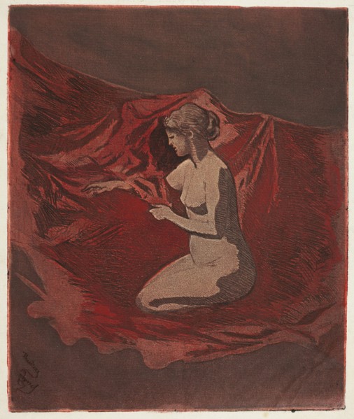 Embers Glow, 1890–97, Theodore Roussel, French, worked in England, 1847-1926, England, Color