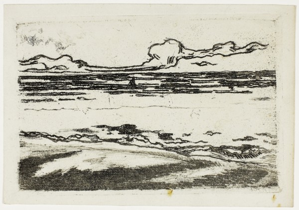 The Sea at Bognor, 1895, Theodore Roussel, French, worked in England, 1847-1926, England,