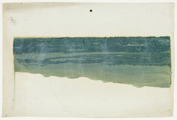 The Sea at Bognor, 1895, Theodore Roussel, French, worked in England, 1847-1926, France, Monotype