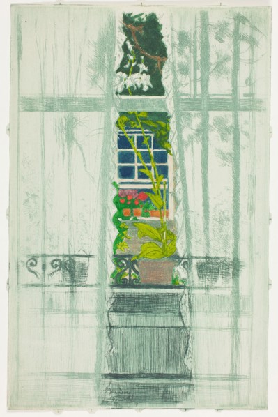 A Window Seen Through a Window, 1897, Theodore Roussel, French, worked in England, 1847-1926,