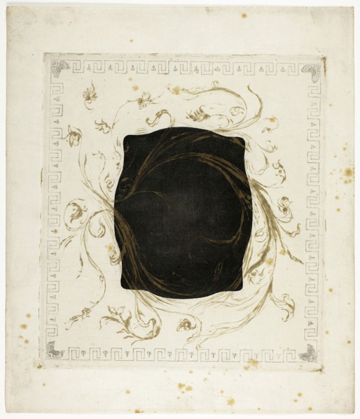 Mount for Anemonies, 1897–99, Theodore Roussel, French, worked in England, 1847-1926, England,