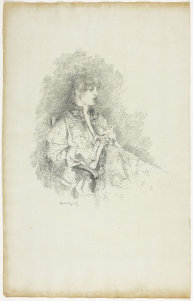 The Chinese Gown, 1890–94, Theodore Roussel, French, worked in England, 1847-1926, England,