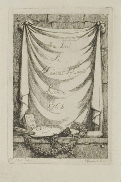 Plate from, Nella Venuta, 1764, Franz Edmund Weirotter (Austrian, 1730–1771), after Etienne de