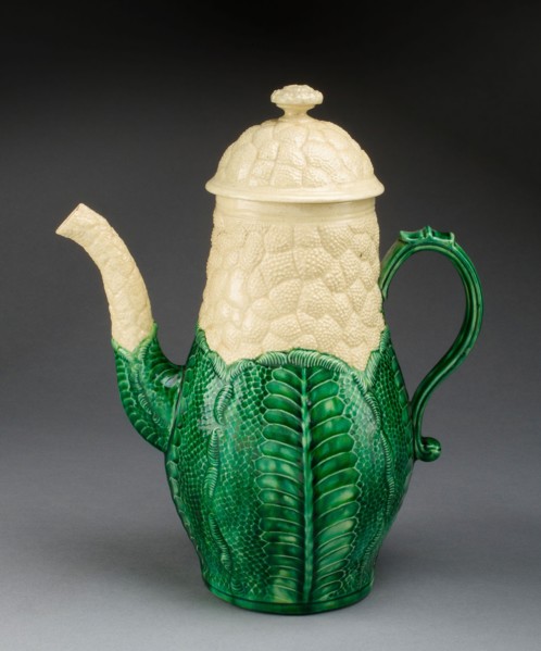 Coffee Pot, 1765/80, Staffordshire, England, Staffordshire, Lead-glazed earthenware (creamware), 24