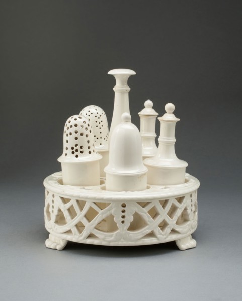 Cruet, c. 1785, Wedgwood Manufactory, England, founded 1759, Burslem, Lead-glazed earthenware