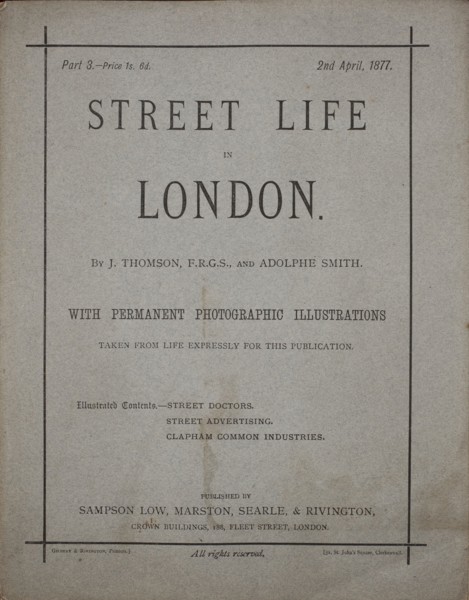 Street Life in London, c. 1875, John Thomson (Scottish, 1837–1921) and, Adolphe Smith (English,