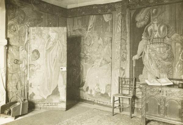 Kelmscott Manor: In the Tapestry Room, 1896, Frederick H. Evans, English, 1853–1943, England,