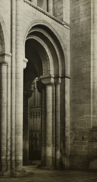 Ely Cathedral: Nave, Southwest Corner, c. 1891, Frederick H. Evans, English, 1853–1943, England,