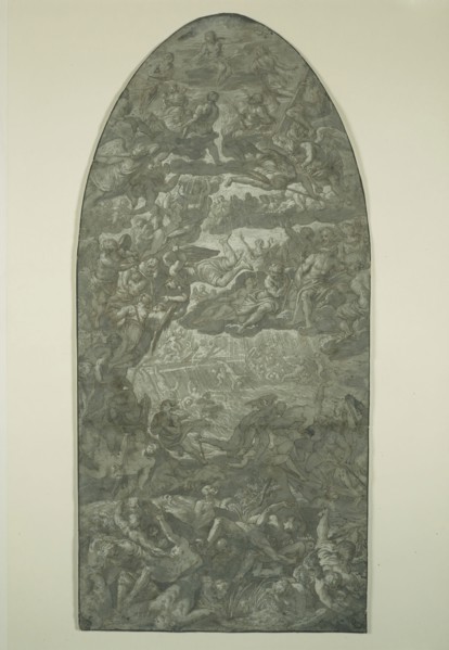 The Last Judgment, n.d., Jacopo Robusti, called Tintoretto, Italian, 1519-1594, Italy, Pen and