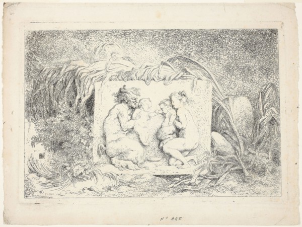 Satyrs Dancing, from Bacchanales, or Satyrs’ Games, 1763, Jean Honoré Fragonard, French, 1732-1806,