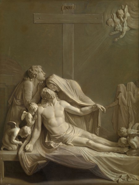 Deposition (after Antonio Canova), 1800, Bernardino Nocchi, Italian, 1741–1812, Italy, Oil on