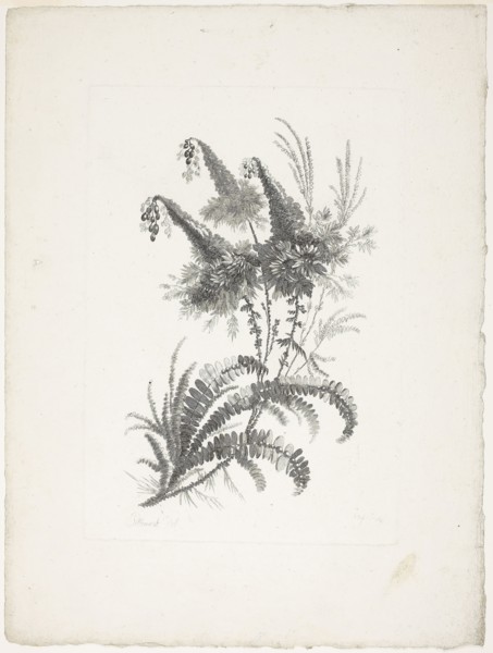 Bouquet, from Collection of New Flowers of Taste for the Manufacture of Persian Cloth, Invented and