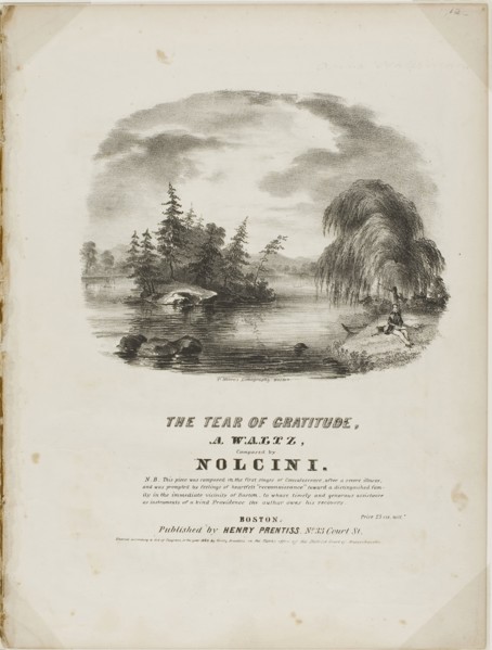 The Tear of Gratitude, 1848, Thomas Moore (American, active 1834–1840s), published by Henry