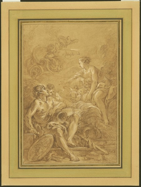 Venus Commanding Vulcan to Make Arms for Aeneas, 1767, François Boucher, French, 1703-1770, France,