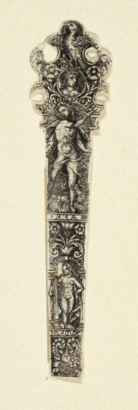 Ornamental Design for Knife Handle with Air, from The Four Elements, c. 1590, After Johann Theodor