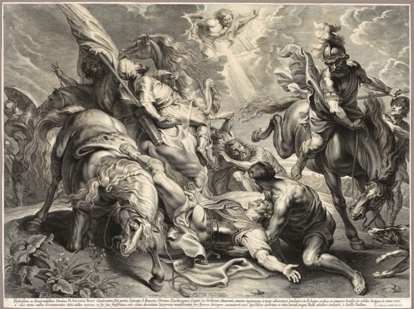 The Conversion of Saint Paul, 1621/33, Schelte Adamsz. Bolswert (Dutch, active in Flanders, c.