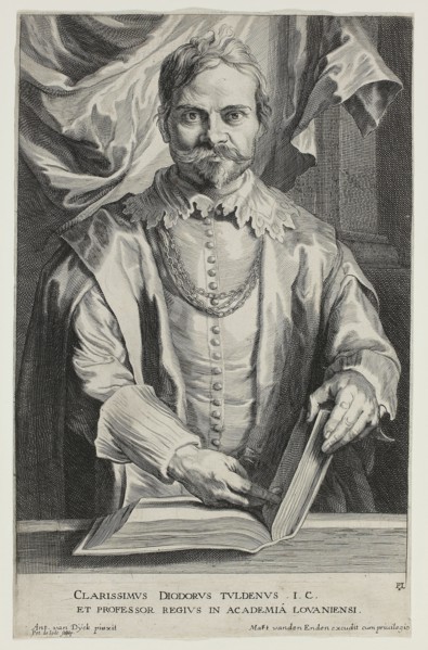 Theodore van Tulden, 1630/45, Pieter de Jode II (Flemish, 1606–c. 1674), after Anthony van Dyck